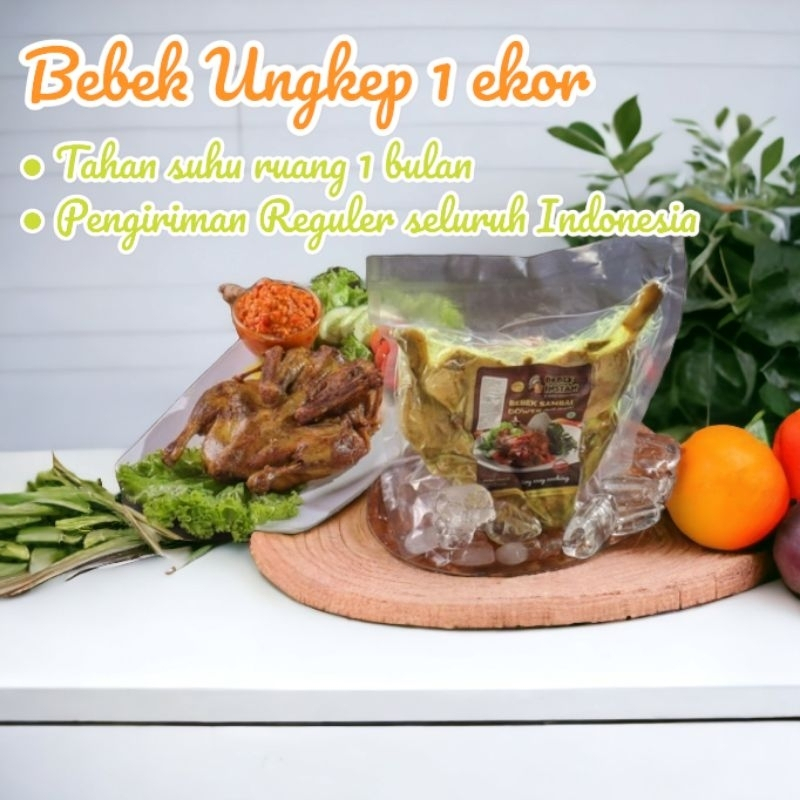 

Bebek Dower Frozen Food 1 EKOR Bebek Ungkep Sambal Dower Size M 2-3 Porsi 400 Gram TERLARIS