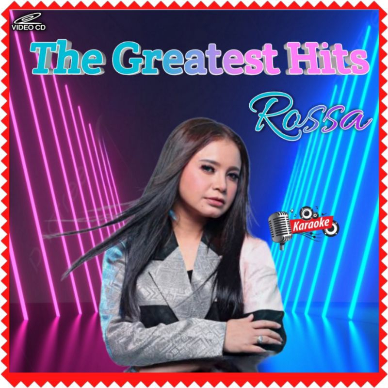 KASET VCD LAGU KARAOKE POP INDONESIA ROSSA FULL ALBUM THE BEST KARAOKE - KASET VCD LAGU POP ORIGINAL