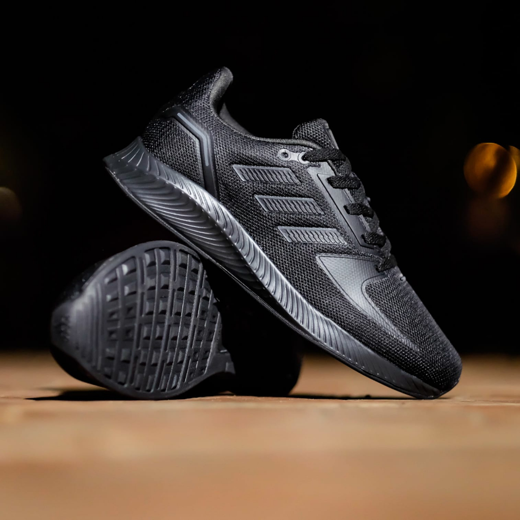 Sepatu Olahraga Pria Wanita 4ds Run Falcon 2.0 Fullblack Edition| Sepatu Lari | Sepatu Jogging | Sep