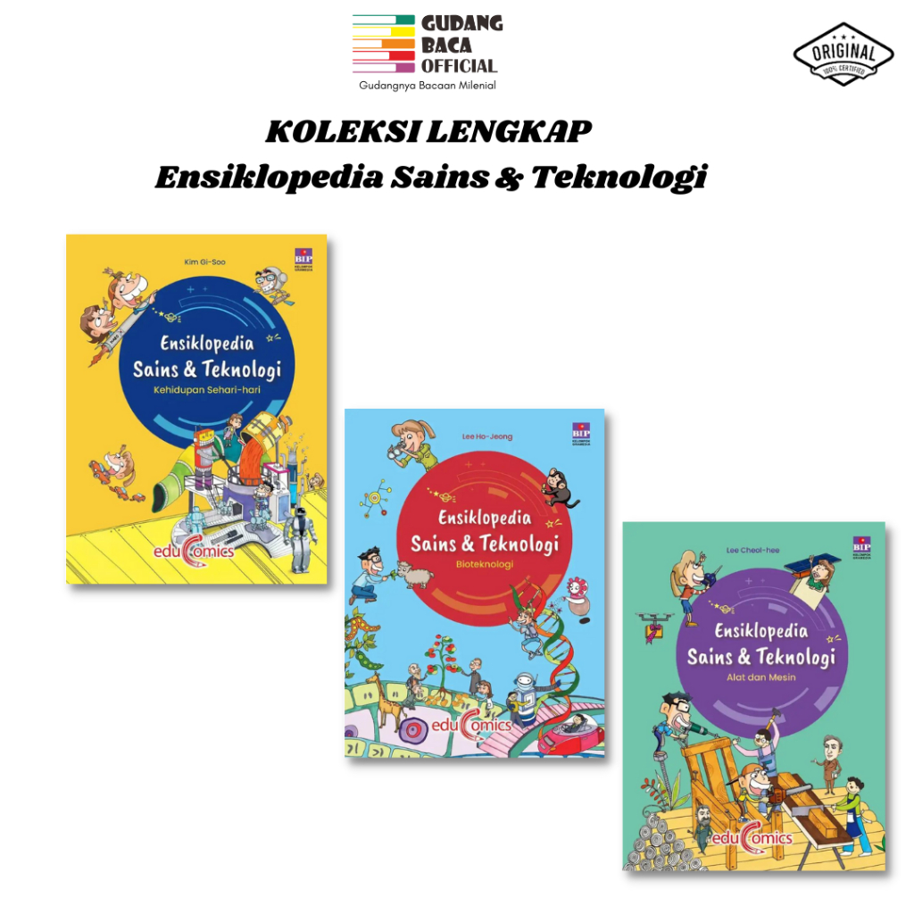 Buku Ensiklopedia Sains & Teknologi: Alat dan Mesin - Buku Ensiklopedia Sains & Teknologi: Bioteknol