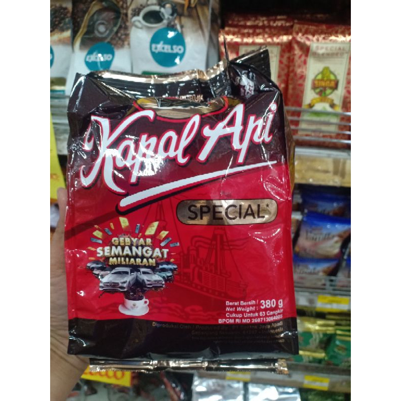 

kopi kapal api merah 380gr