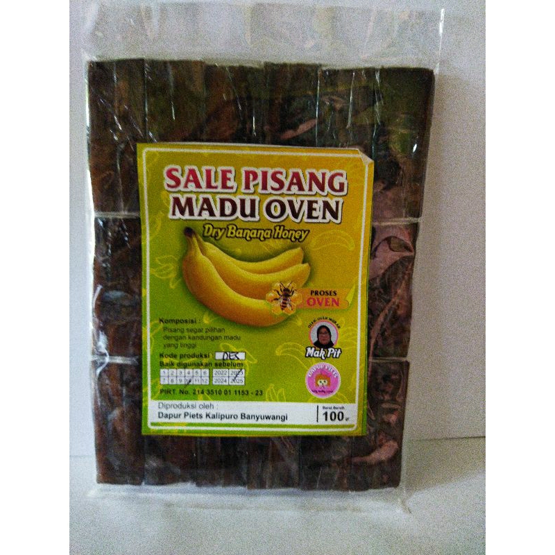 

Sale Pisang Madu Oven Dapur Piets