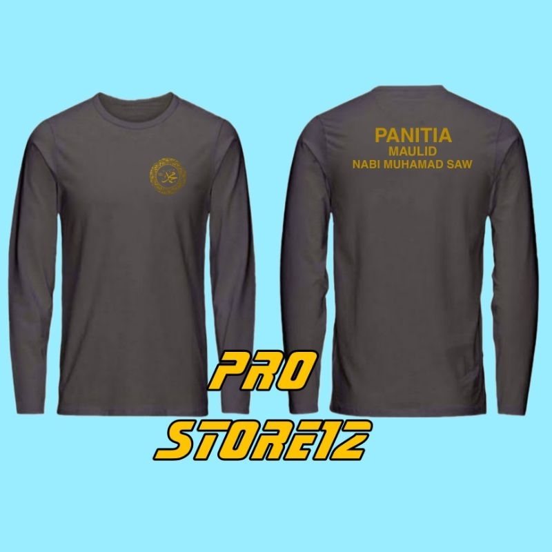 KAOS PANITIA MAULID NABI MUHAMAD SAW || T-SHIRT PANITIA MAULID NABI