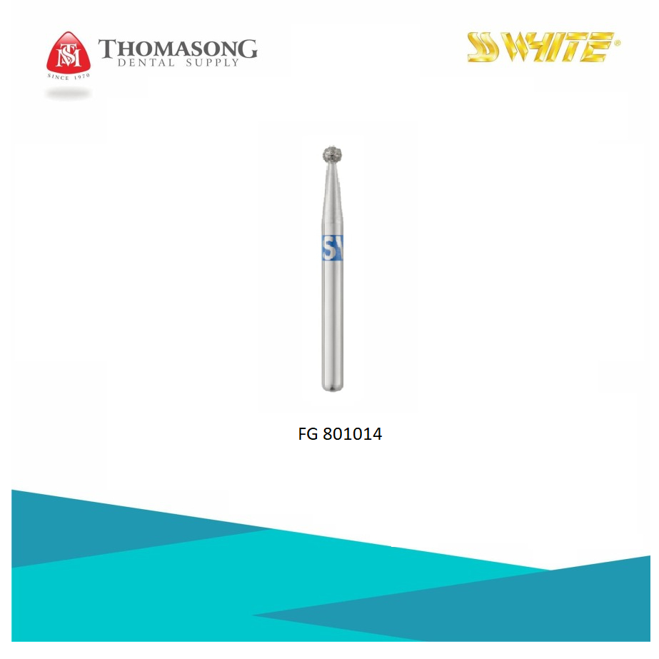 SS WHITE - Bur Diamond High Speed FG Round