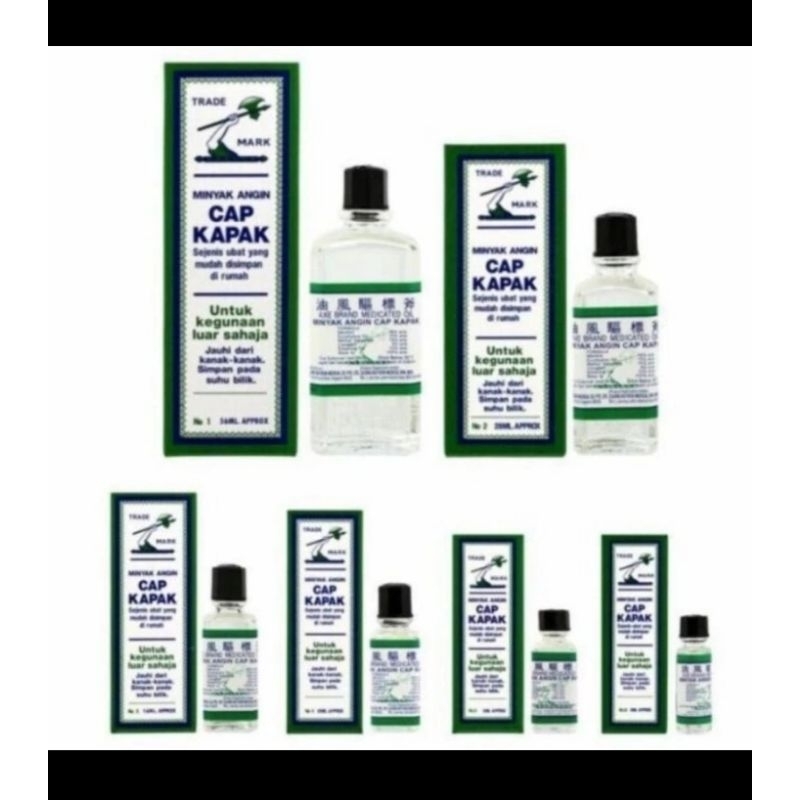 MINYAK ANGIN CAP KAPAK 3ML 5ML 10ML | MINYAK ANGIN CAP KAPAK