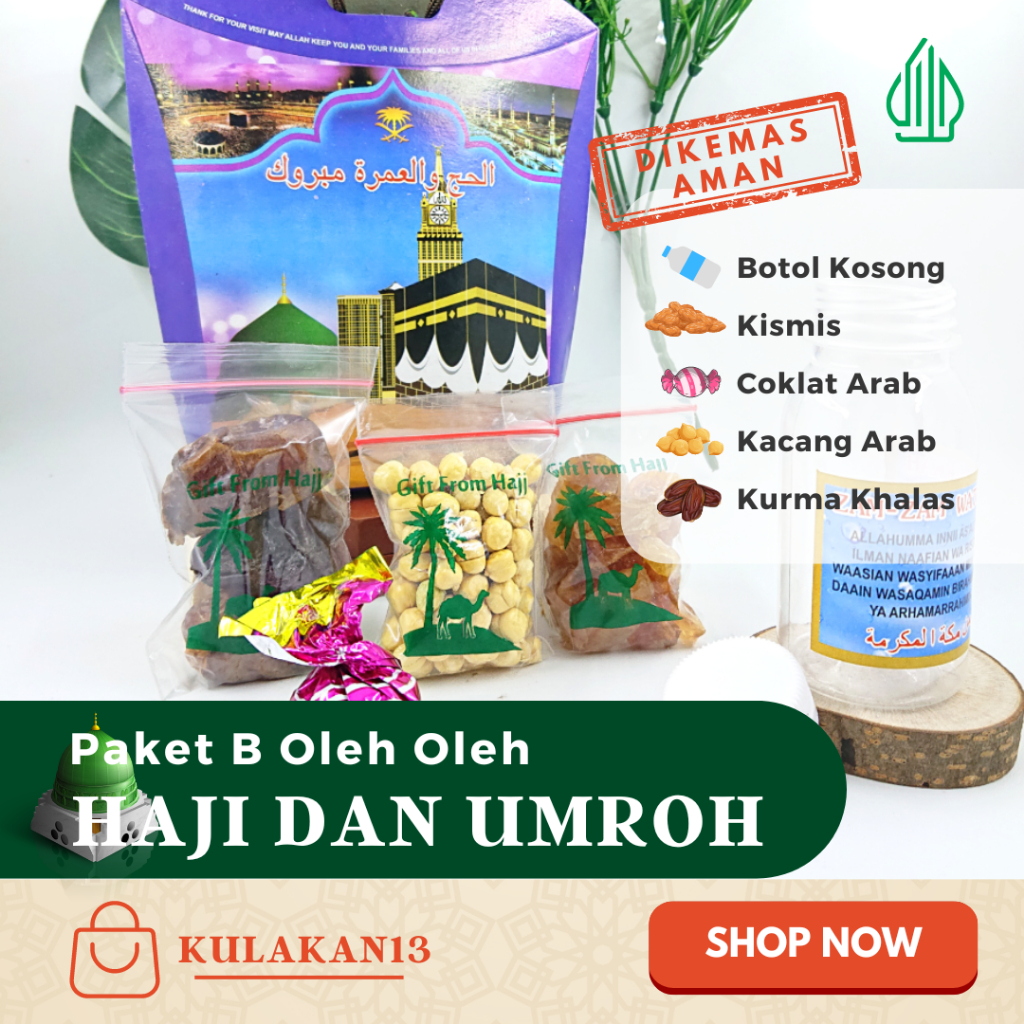 

Paket Oleh oleh Haji dan Umroh - Paket B