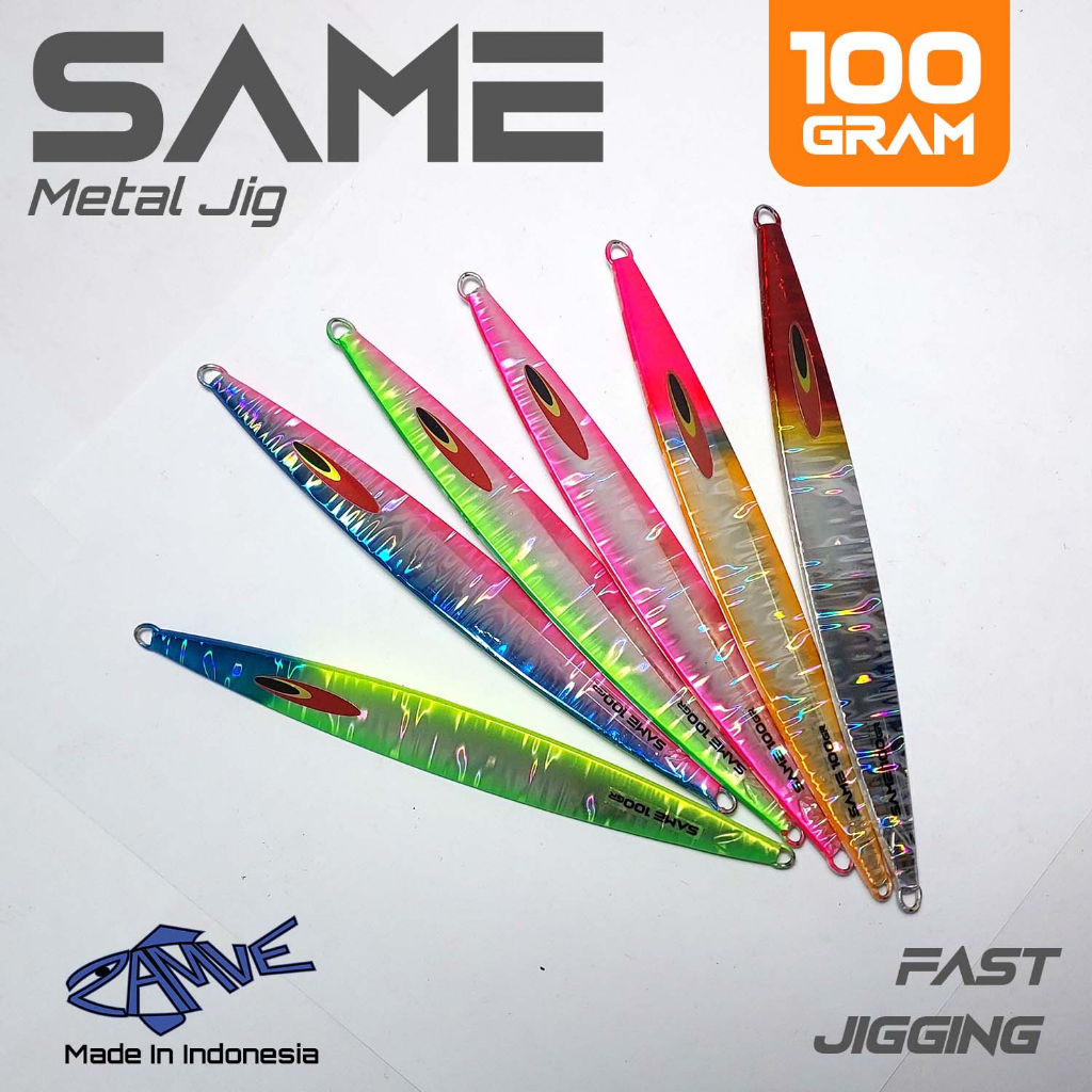 Metal Jig Zamve Same 100Gr Metal Jig 100Gr Metal Jig 100Gram