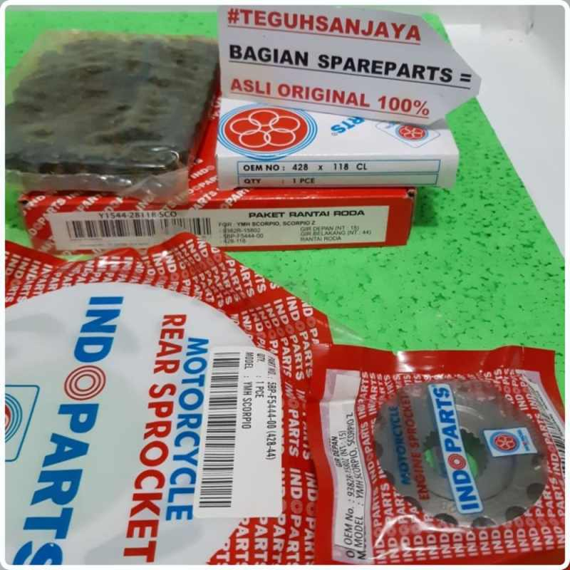 Gir Set / Gear Set Yamaha Scorpio / Scorpio Z asli Original INDOPARTS