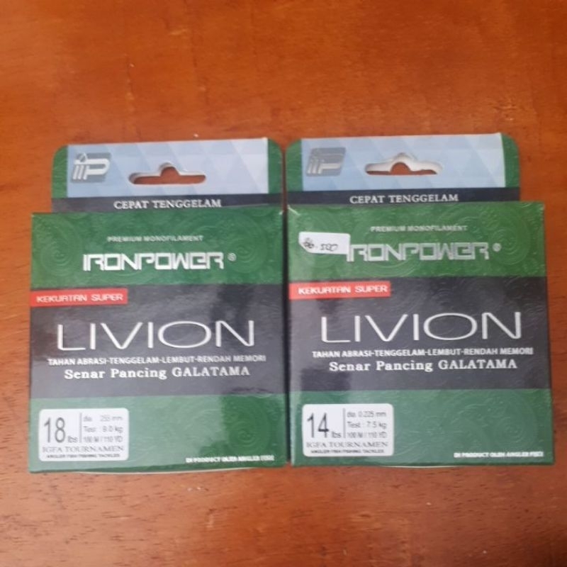 Senar Tali Pancing Livion Iron Power