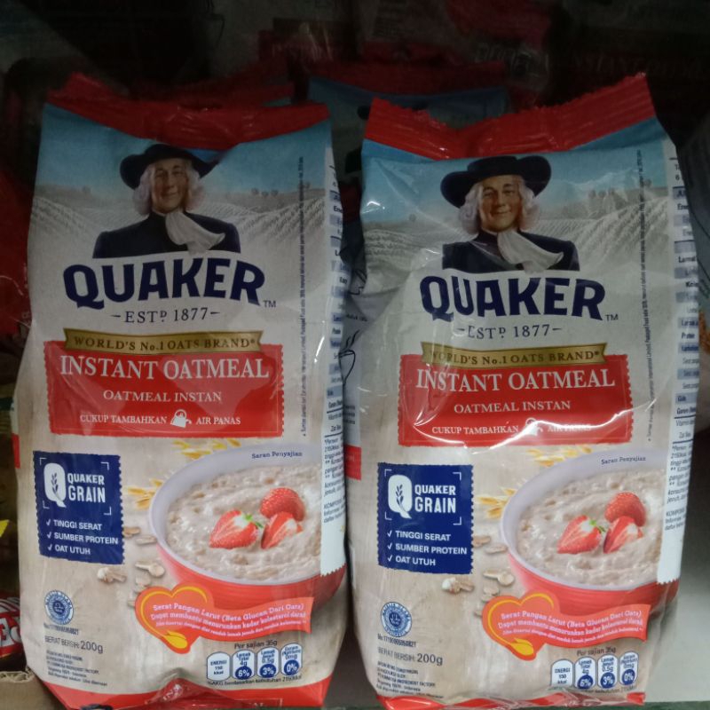 

Quaker oatmeal 200g