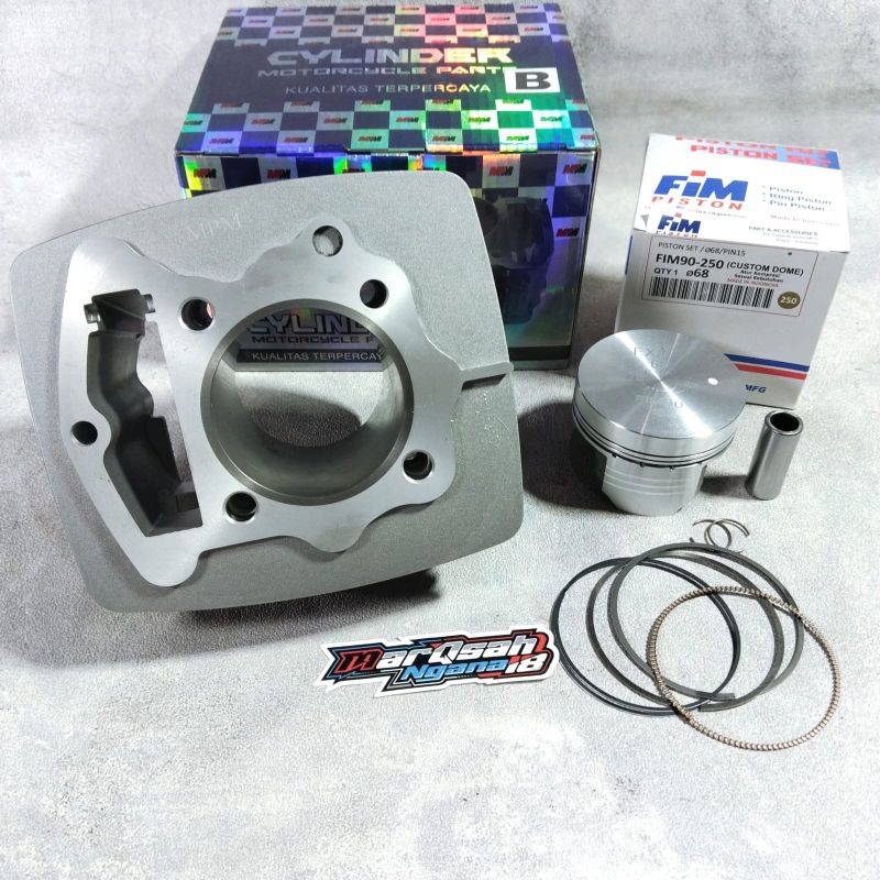 BLOK TIGER MPM SET PISTON FIM CUSTOME DOME MARQSAH NGANA18