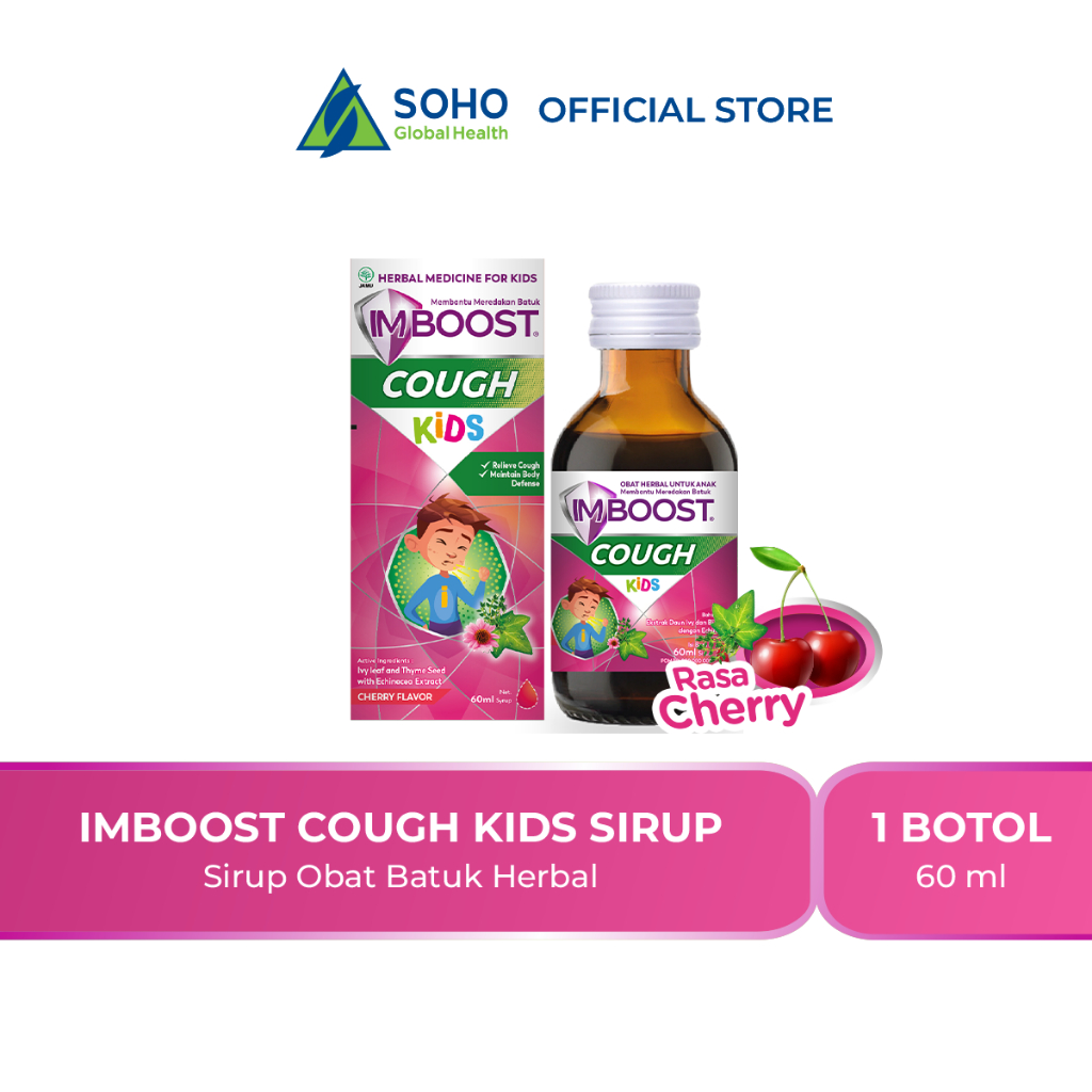Imboost Cough Obat Batuk Anak Sirup - 60ml