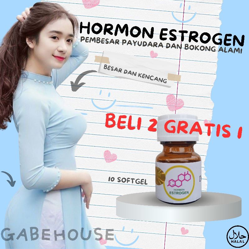HORMON ESTROGEN PEMBESAR PAYUDARA DAN BOKONG ALAMI