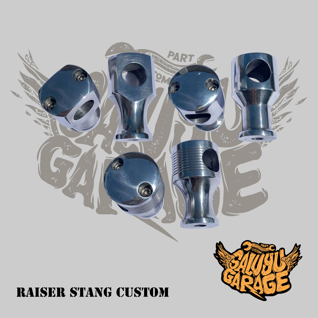 Raiser Custom chopper, Risers Dudukan Stang Motor, Raiser custom, Raiser Stang Motor Chopper, Raiser