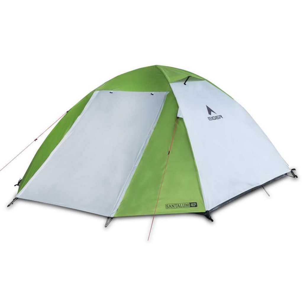 TENDA SANTALUM 4 PERSON | TENT BIG DOME JAVA PRO HIKING CAMPING KEMPING 4 ORANG DOUBLE LAYER WATERPR
