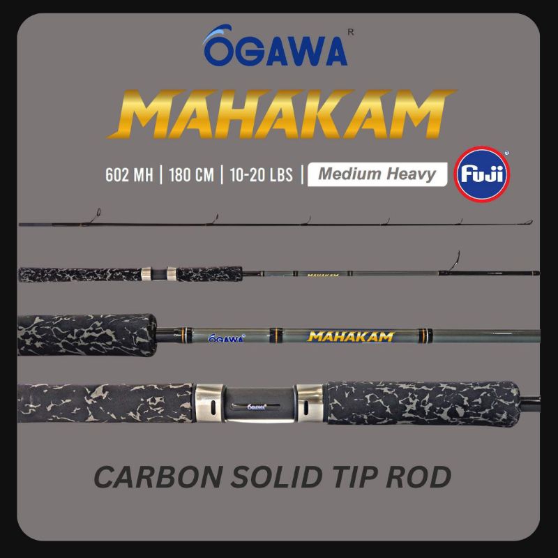 Joran Ogawa Mahakam 602 MH Carbon Solid Panjang 180CM