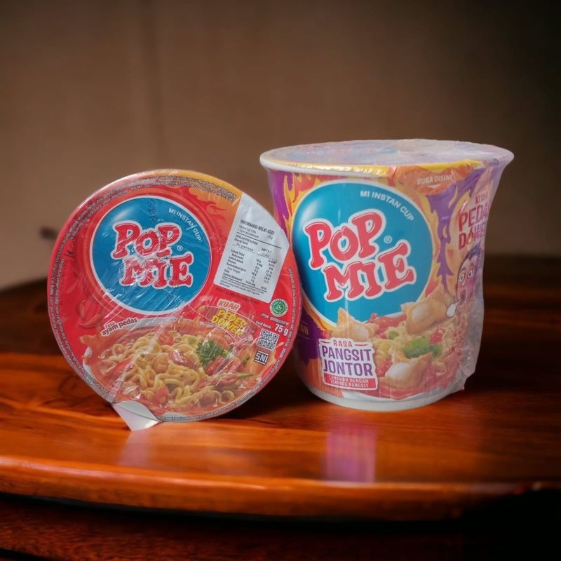 

pop mie dower kuah seuhah pangsit jontor