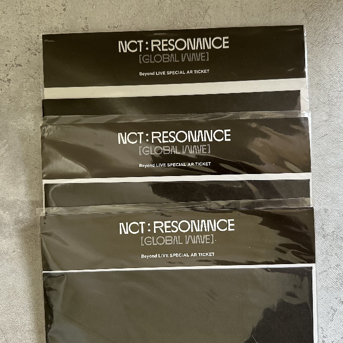 ar ticket resonance nct 2020 sealed fullset (chenle, taeil, xiaojun)