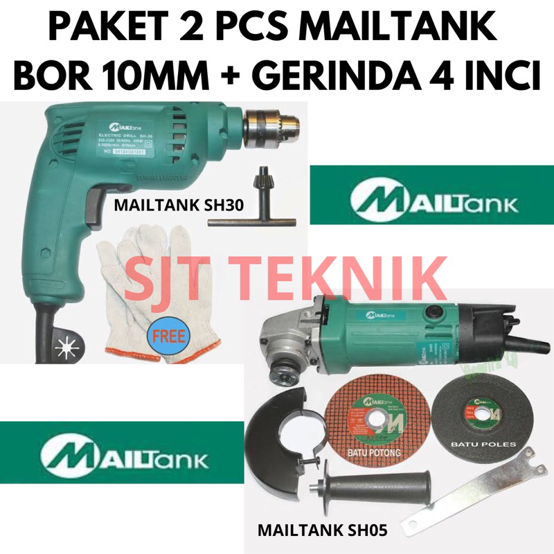 Paket mailtank bor 10m sh30 gerinda 4 inci mailtank sh05 paket mailtank bor gerinda paket gerinda bo