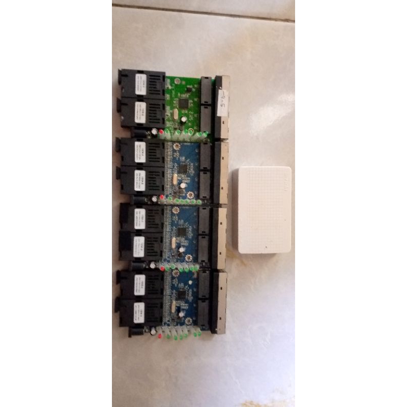 Media-Converter 2SC-4Lan Bonus swithub