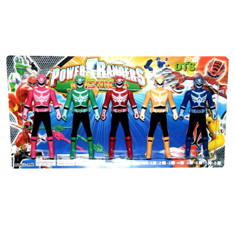 Mainan Robot POWER RANGERS MINI ISI 5 - Mainan Power Rangers - Mainan Anak