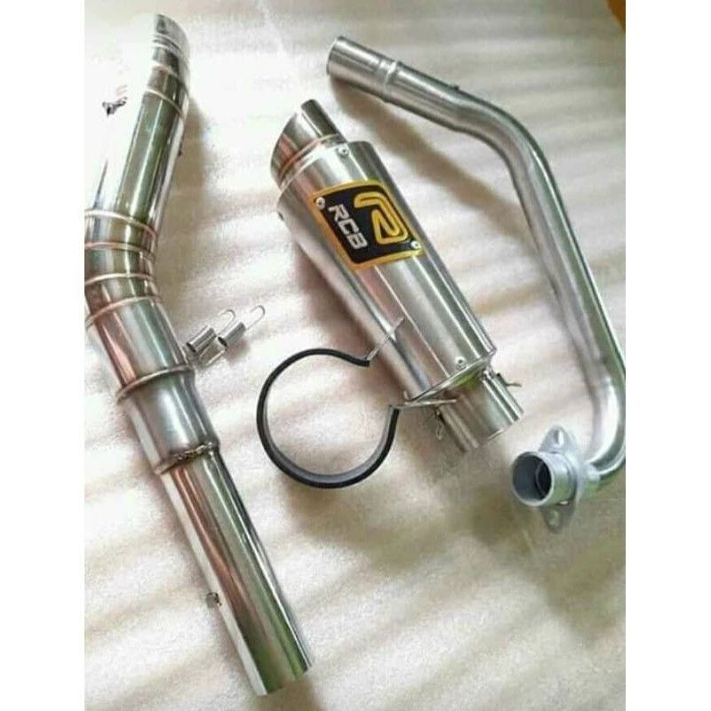 Kenalpot rcb recing fu vixsion sonik mx kig jupiter mx cbr old cbrnwe r15