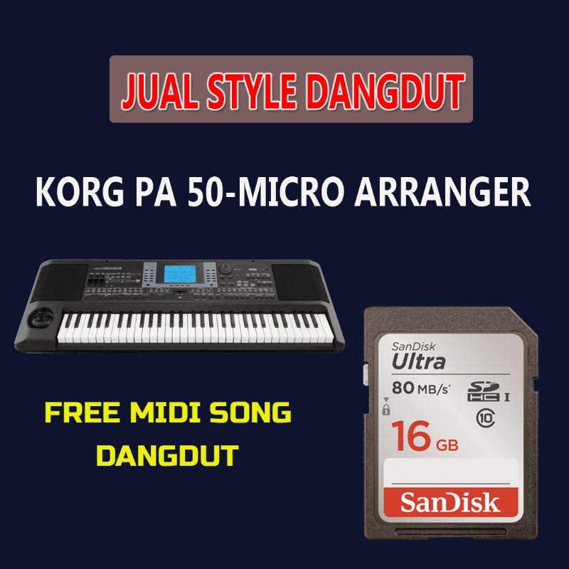 style korg micro arranger.