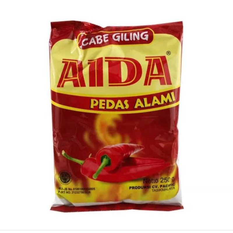 

TERLARIS! Bubuk Cabai AIDA 250gr