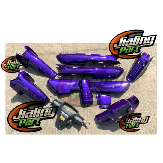 sepaket cover body astrea grand impressa sabit ungu full set body grand impressa ungu