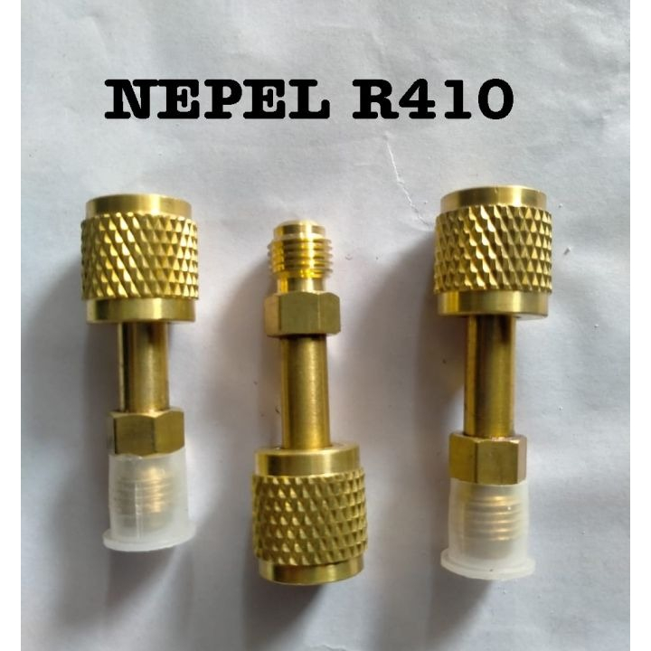 ADAPTER / NEPEL / SAMBUNGAN FREON R134A / R410 / R32 KE R22 / ADAPTER NEPEL R410 - ISI FREON AC KULK