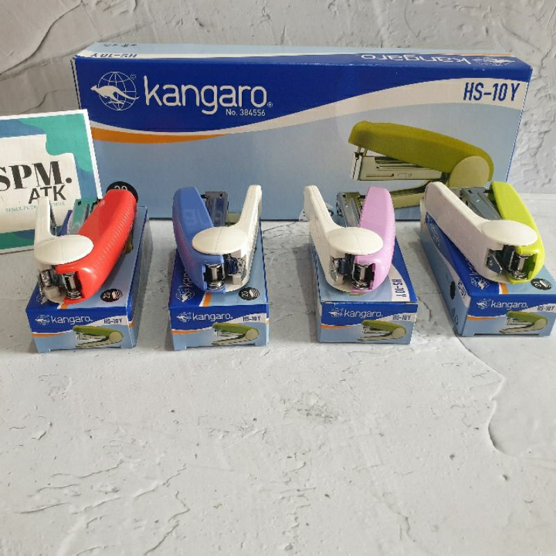 

Promo Stapler Kangaro HS-10Y Warna-Warni Isi 10 Pcs
