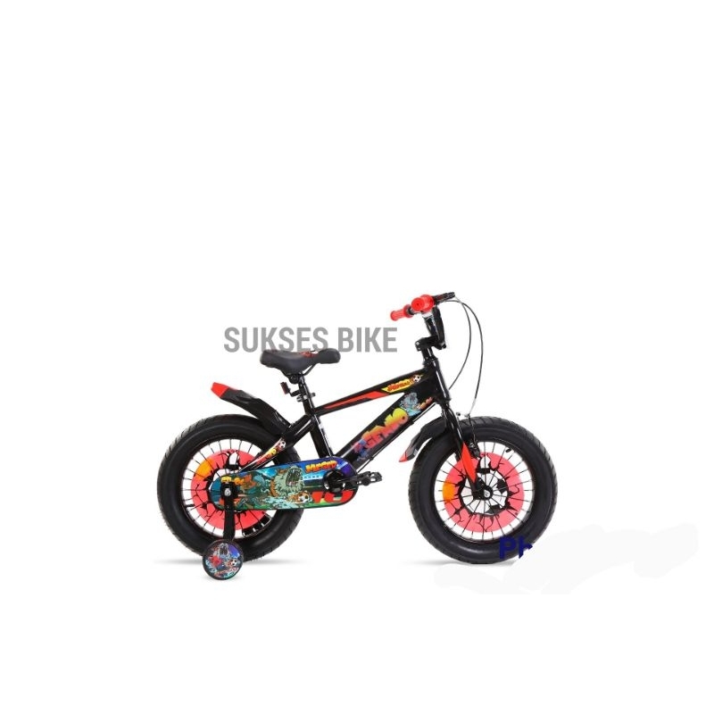 Sepeda Bmx Anak 16 inch Genio Jaeger Ban Besar 3.0