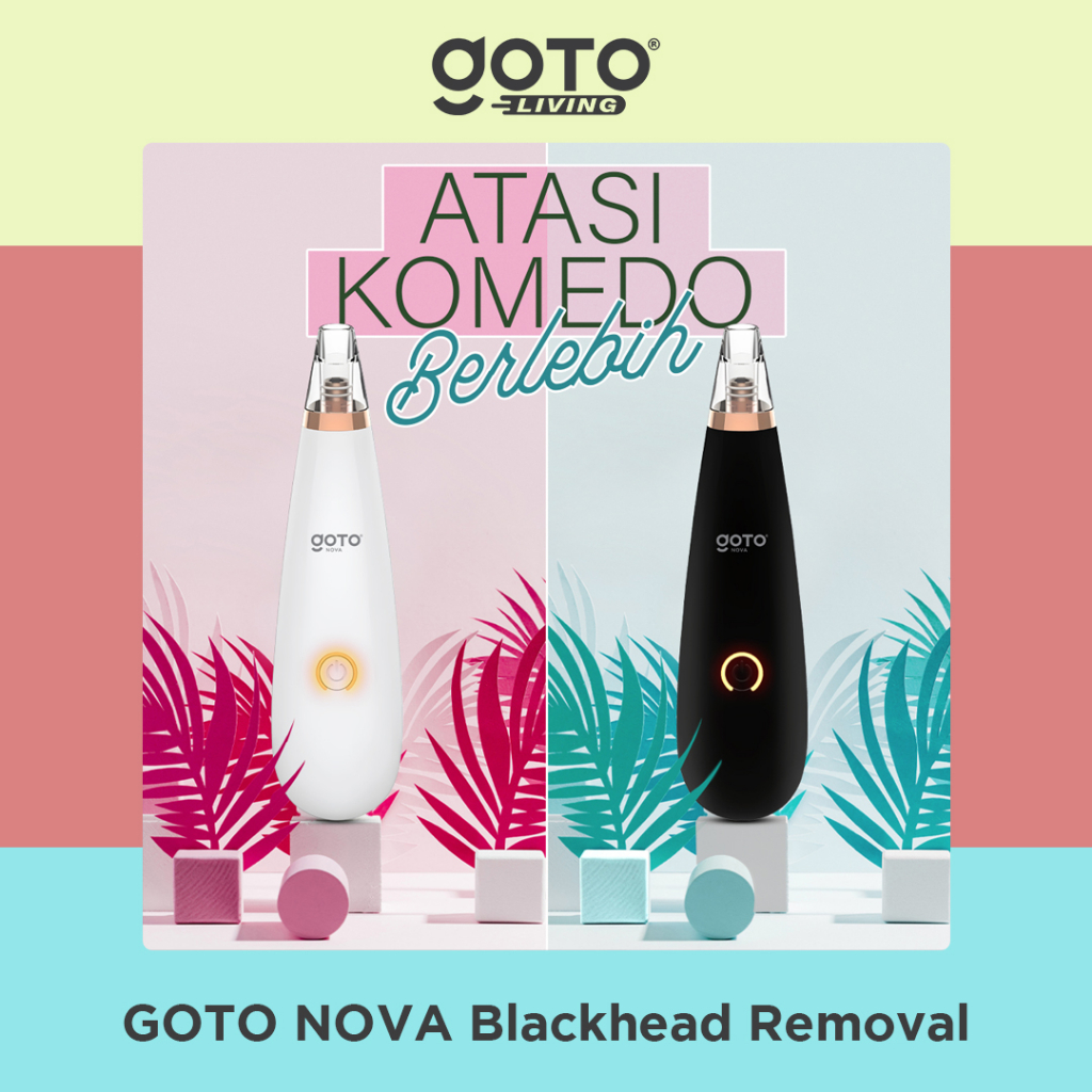 Goto Nova Alat Penyedot Pembersih Vakum Komedo Blackhead Remover