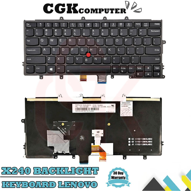 Keyboard Laptop Lenovo Thinkpad X230S X240 X240S X240I X250 Backlight