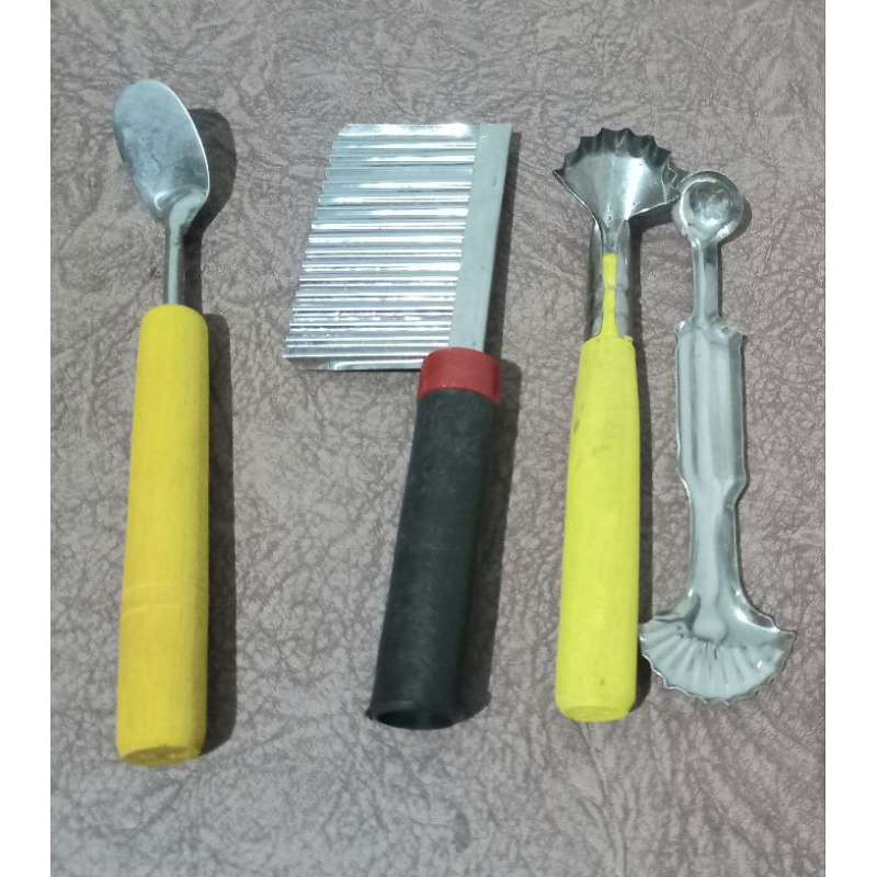 SERUT DEGAN/CUPLEK BUAH/PISAU ACAR/SUTIL BIKANG MINI (HARGA PER 3PC MIX)PISAU PUDING KUE JELLY KEROK