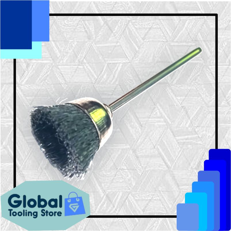 Mata Bor Sikat Mangkok Abu - Abu/ Mata Bor Sikat Mangkok Baja/ Mata Bor Sikat Kawat Mangkok