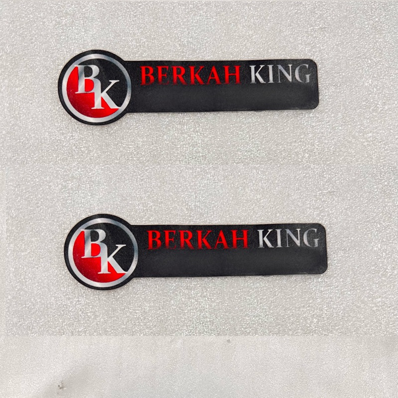 

STIKER STICKER BERKAH KING