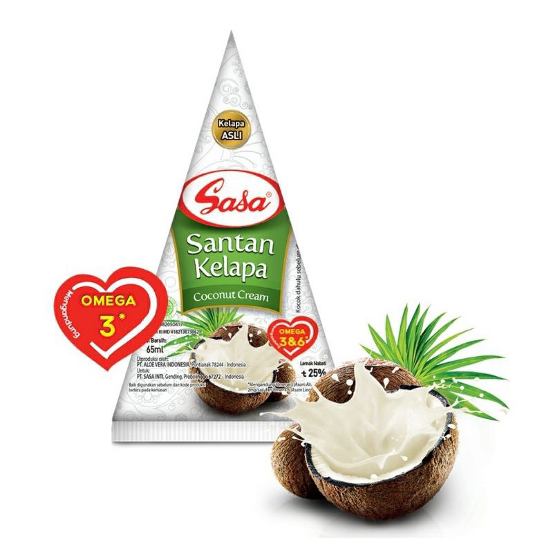 

Sasa Santan 65mL | Santan Kelapa Sasa 65mL