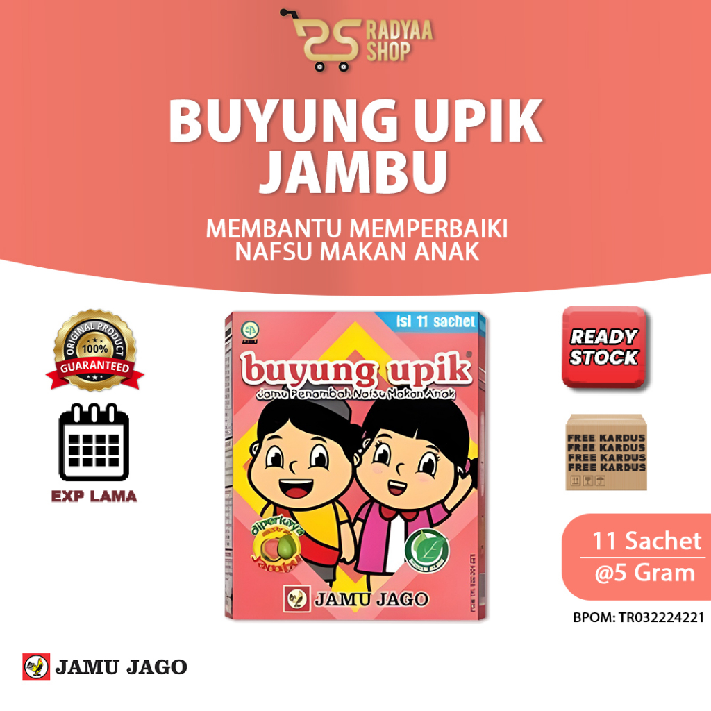 

Buyung Upik Jambu Jamu Herbal Membantu Meningkatkan Nafsu Makan Anak