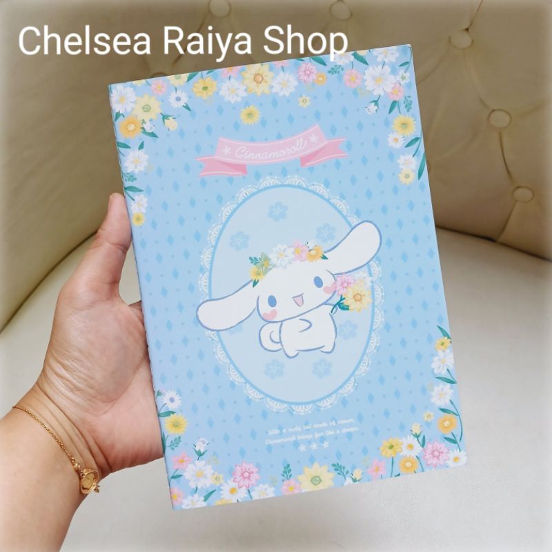 

Notebook Buku Tulis B5 Sokach Sanrio Cinnamoroll 17,9x25,3cm 32 Lembar Cinamorol Cinamoroll Cinnamonroll Kawaii