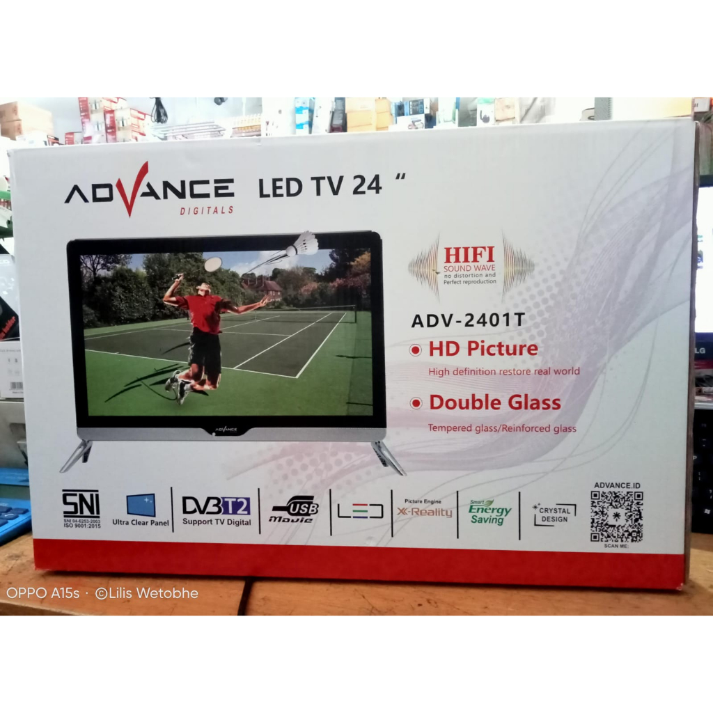 TV LED Digital Advance 24 Inch ADV2401T Digital DVB T2