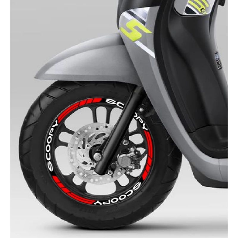 Stiker Velg Ban Scoopy 2020-2023 Stiker Pelek Ban Scoopy 2020- 2023 Menyala