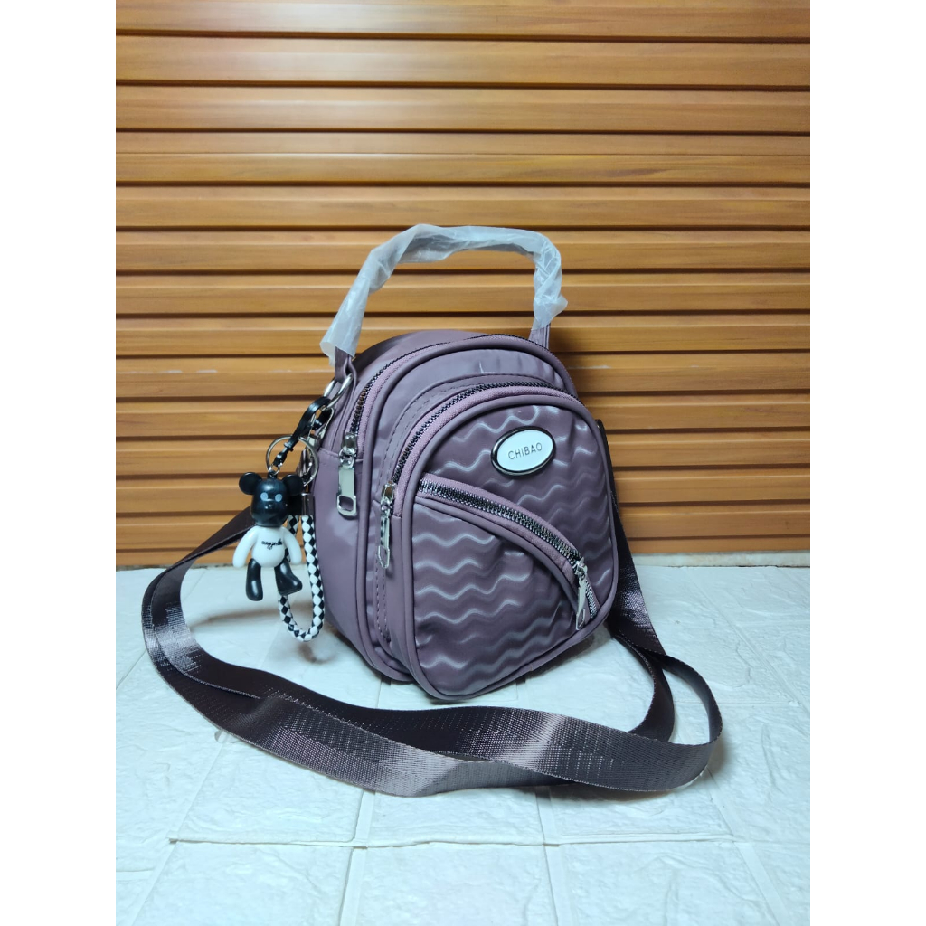 ANANDA -TAS RANSEL CIBAO MINI WANITA 3in1MULTIFUNGSI Free Gantungan