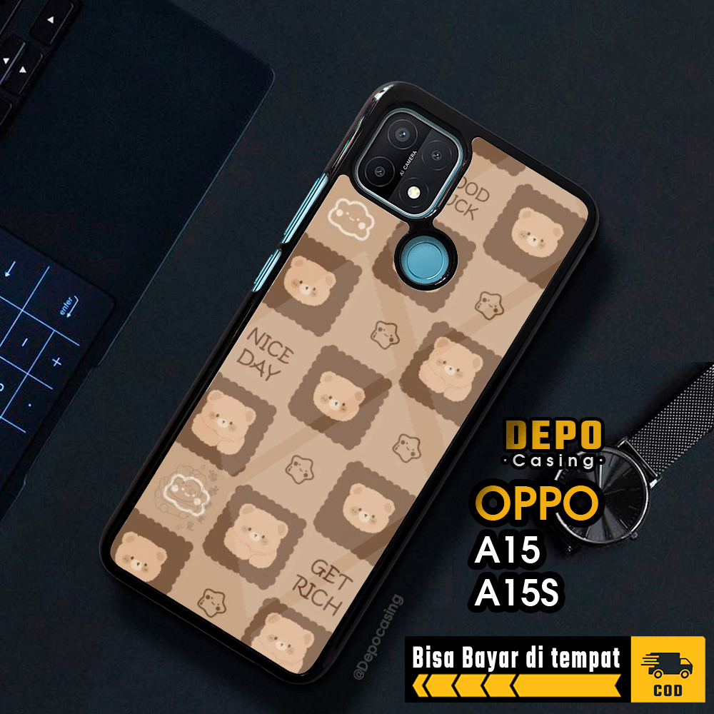 Case Oppo A15 A15S Casing Oppo A15 A15S Depo Casing [TDBR] Case Glossy Case Aesthetic Custom Case An