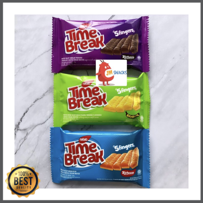 

[PROMO!!] Nabati Time Break 20gr Satuan - biskuit nabati time break 5 - Richoco Diskon