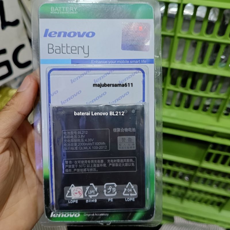 Baterai hp Lenovo 212 BL212 LENOVO