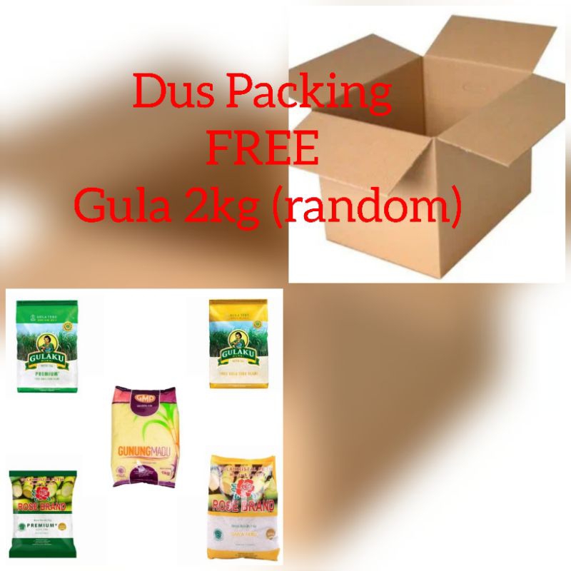 

dus Packing free gula 2kg random