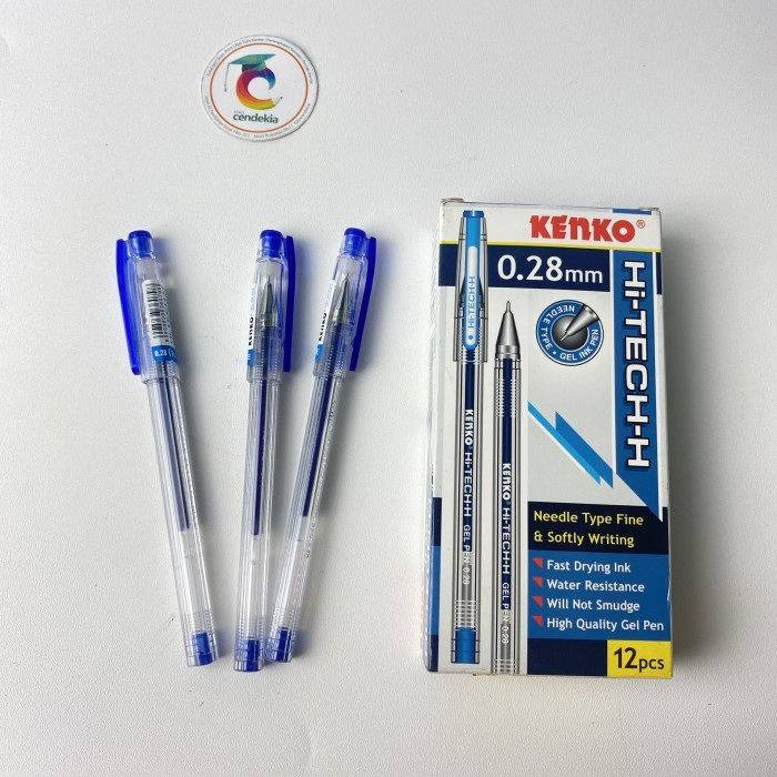 

Pulpen KENKO Hi-Tech-H Biru 0.28 mm - 12 pcs