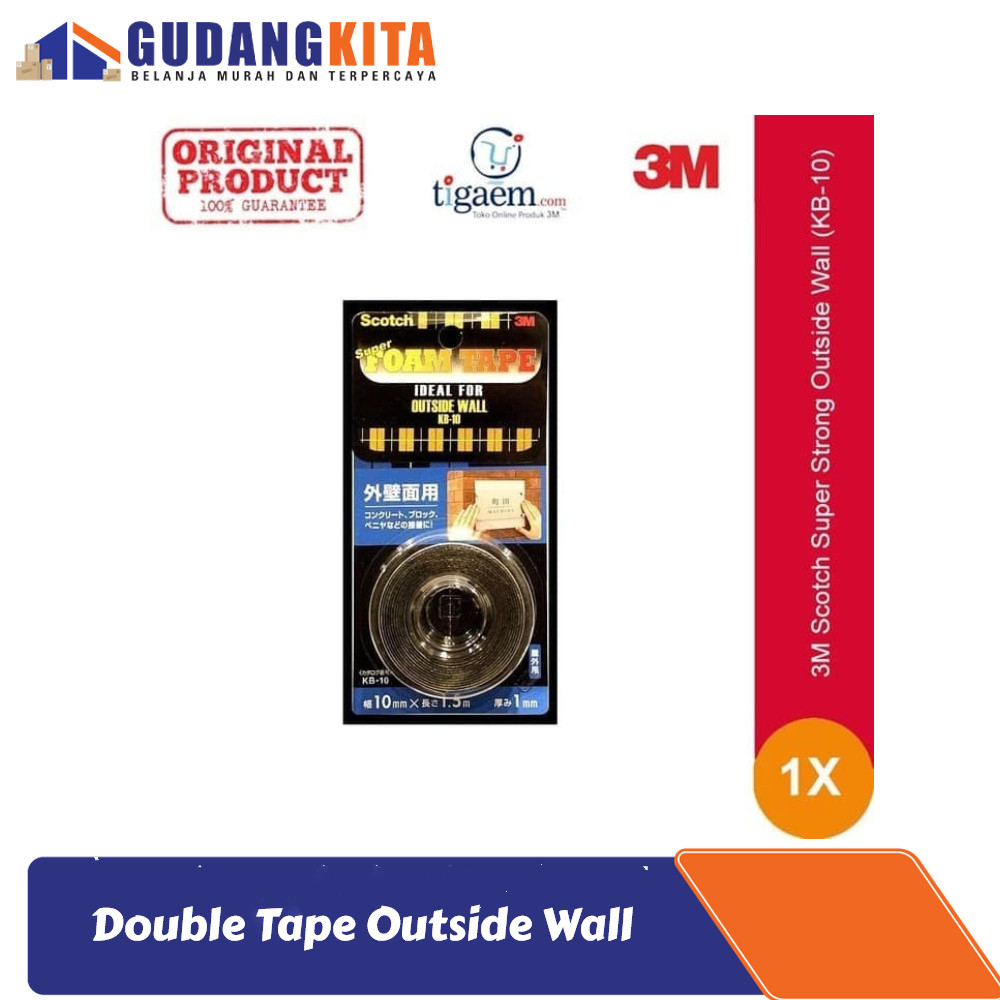 

Scotch Lem Super Strong Outside Wall Double Tape 3M