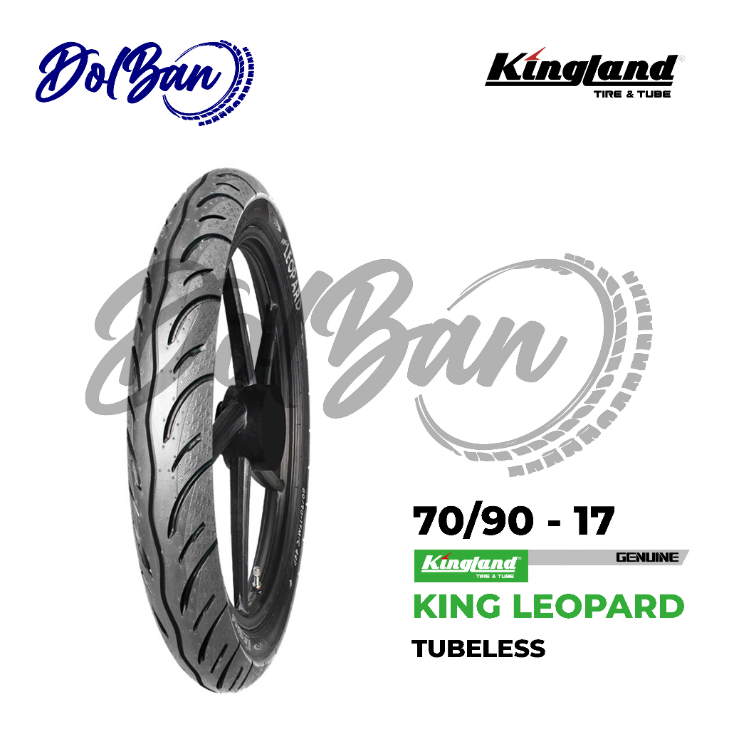 Ban Luar Motor Kingland 70/90-17 Ring 17 King Leopard Tubeless